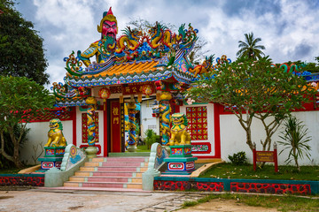 Chinese temple on Koh Samui