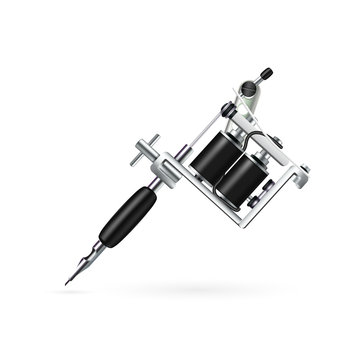 Realistic Tattoo Machine