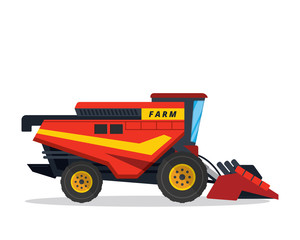 Modern Agriculture Farm Vehicle - Grain Harvesting Vehicle