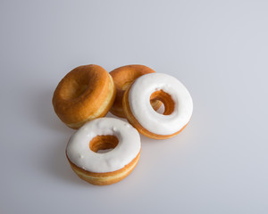Naklejka na ściany i meble donut or tasty donut on the background.