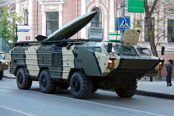 Tochka-U tactical missile system, Rostov-on-Don, Russia, May 6, 2009