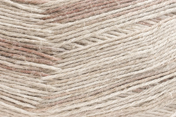 Cotton and linen yarn texture