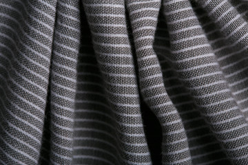 The texture of the cotton fabric. Texture line draped fabric. The structure of the fabric. Fashion....