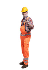 Handwerker mit verschränkten Armen