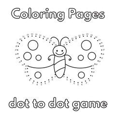 Cartoon Butterfly Coloring Book