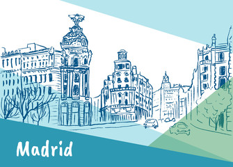 Madrid, capital of Spain - 143134446