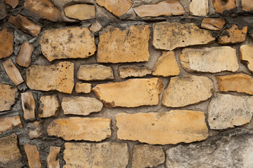 Background image of a wall made of masonry.