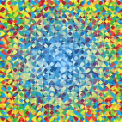 Abstract Vector Mosaic Pattern