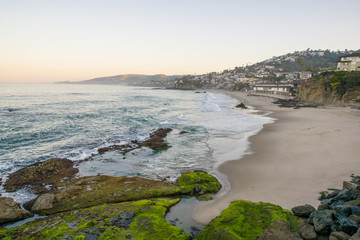 Sunrise in Laguna Beach, Southern California