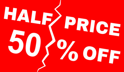 Vector illustration with promotional text