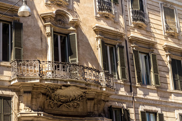 rome design balcony