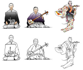 義太夫と阿国歌舞伎