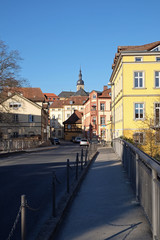 Fototapeta na wymiar Altstadt in Bamberg