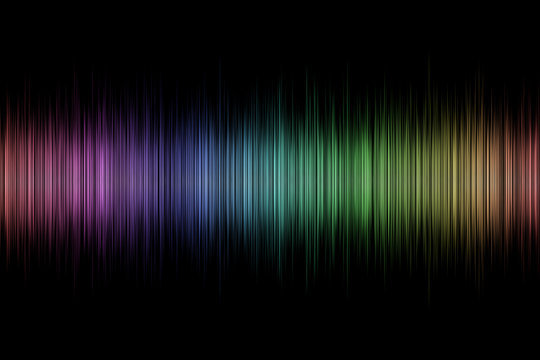 Colorful rainbow color spectrum