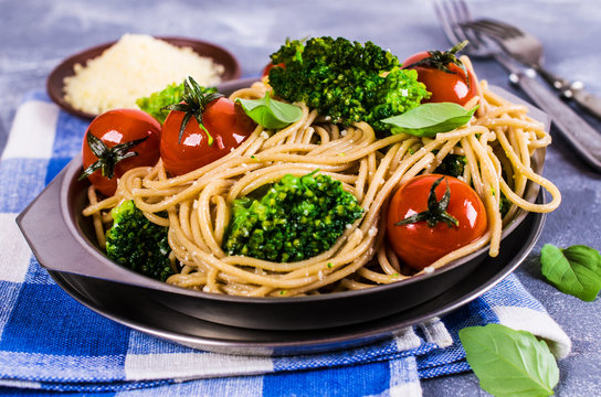 Wholegrain Pasta With Vegetables