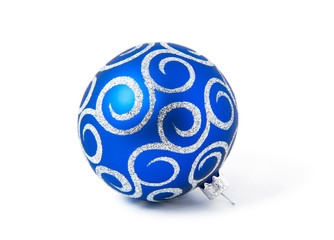 Christmas ball on a white background