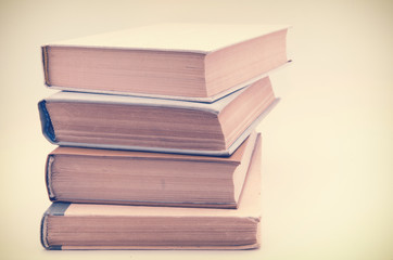 Stack of old books