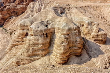 Qumran Caves in the Holy Land