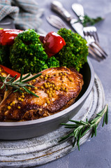 Fried chicken breast