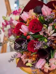 Mixed flower bouquet