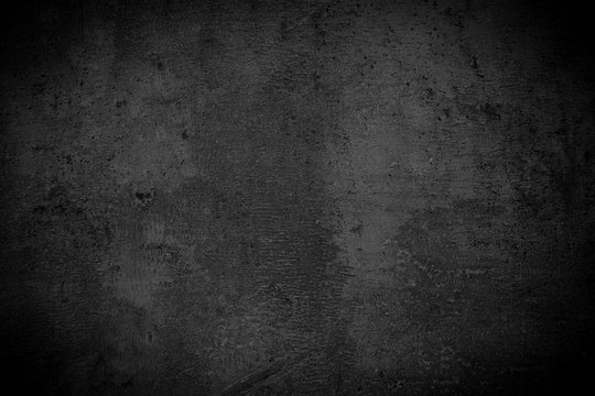 Black monochrome slate background.