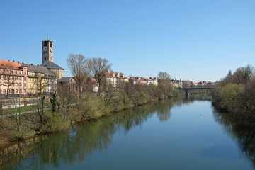 Fototapeta premium Main-Donau-Kanal in Bamberg