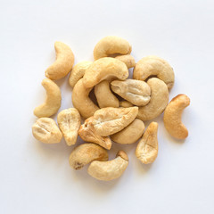 Cashew nut.  Healthy vegetarian food