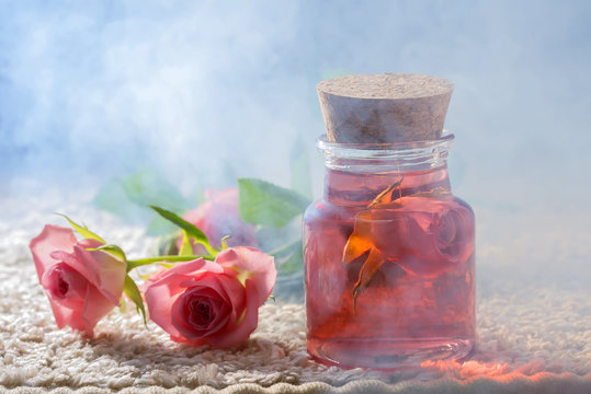 Rose attar for Spa of procedures from natural ingredients