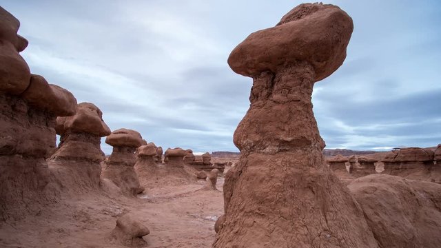 Rotating Time Lapse in Goblin Valley