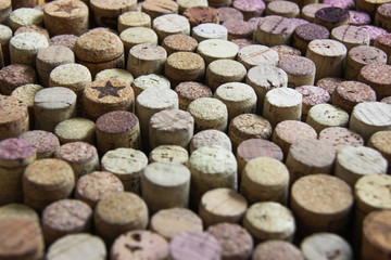 Cork background.