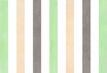 Watercolor striped background.