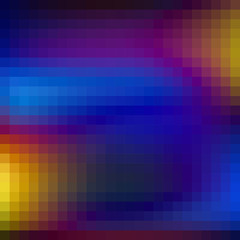 Neon background textured by squares. Dark blue pattern