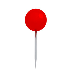 red pin illustration