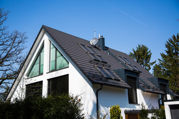 modernes Einfamilienhaus