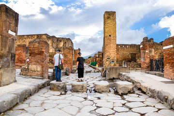 Visita Pompei - obrazy, fototapety, plakaty