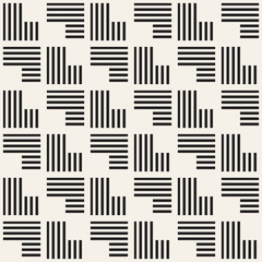 Seamless pattern with stripes. Vector abstract background. Stylish lattice structure