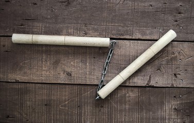 Nunchaku, nunchaku, kung fu and nunchaku used in combat

