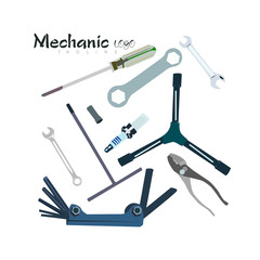 Garage service line iconset 