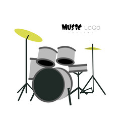 Drums Vector logo music 