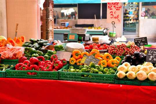 Fruit Market (marche Forville) Cannes France