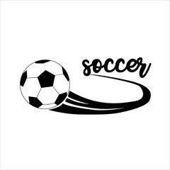 Soccer Logo Design Template, Football badge team identity