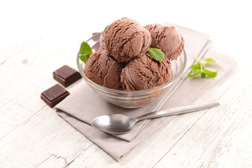 ice cream chocolate