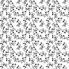 Seamless dogs pattern