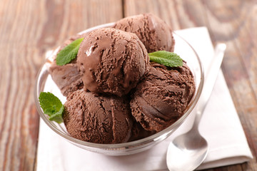 ice cream chocolate