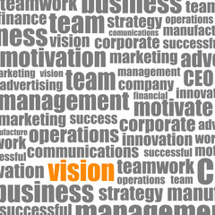 Business Words - Vision