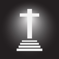 Christian Crosses Icon Illustration design