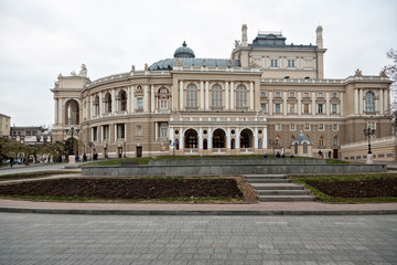 Fototapeta na wymiar Odessa Opera and Ballet Theater.