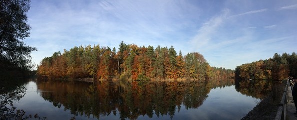 Herbstfarben der Natur 