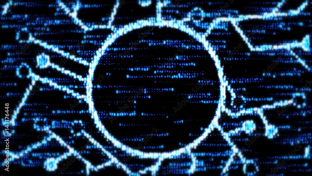 Poster technology on the internet. technologies working with the internet