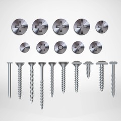 Metal screws